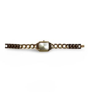 Vince Camuto Chain Watch Women‎ OS Gold Metal Champagne Dial VC/9026